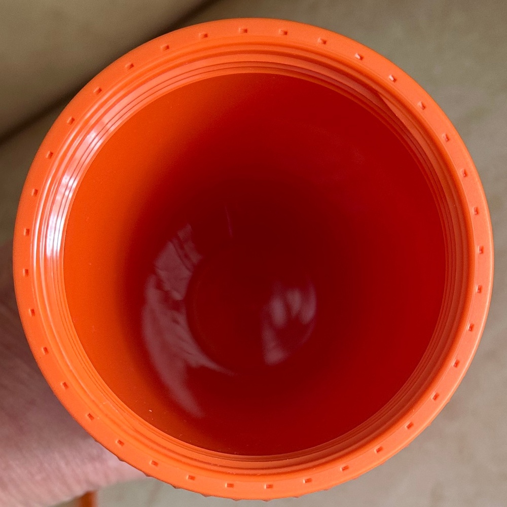 Starbucks Limited Edition 24 oz. Orange Pearl Studded Tumbler Fall/Halloween - Picture 5 of 6